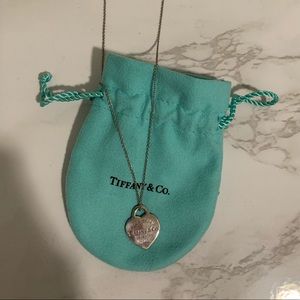 Tiffany & Company heart pendant necklace